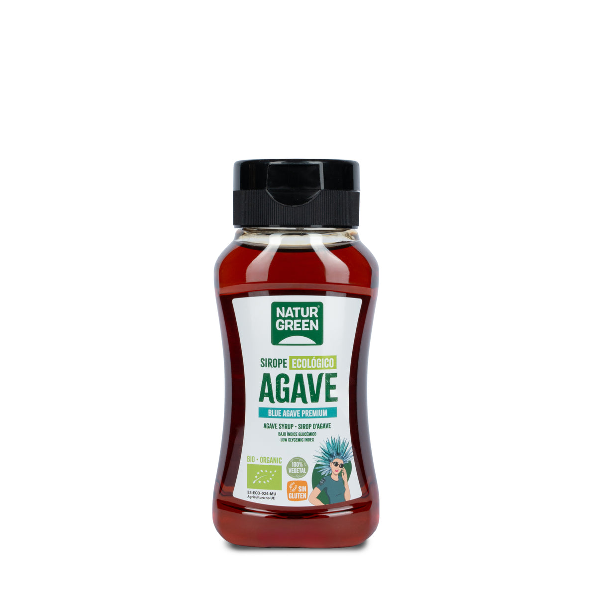 Sirope de Ágave Premium Naturgreen 236 ml