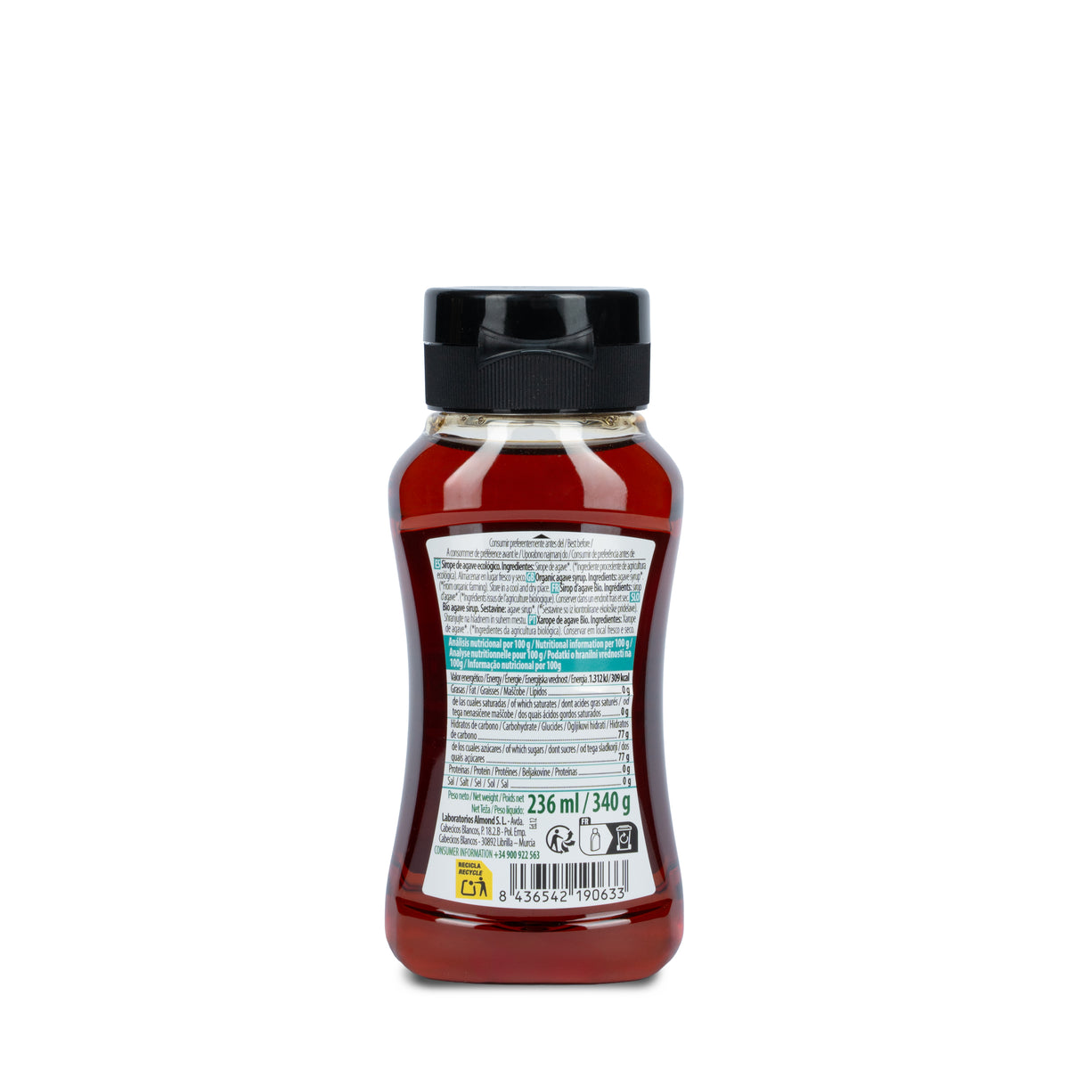 Sirope de Ágave Premium Naturgreen 236 ml