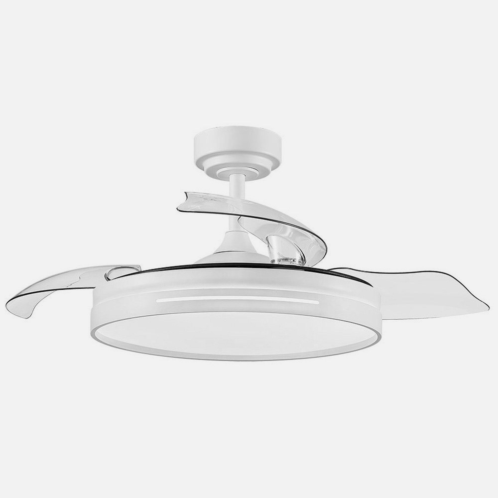 Ventilador Dc 48w Micenas Blanco 3asp.91d 6velocidades 4800lm 3000-4000-6000k Remoto+memoria+temporizador 24_2
