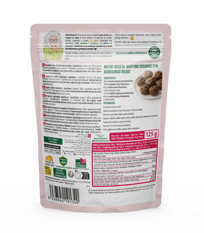 Arándanos Rojos Deshidratados Bio Naturgreen 125 g