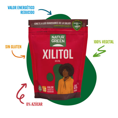 Xilitol Azúcar de Abedul Naturgreen 500 g