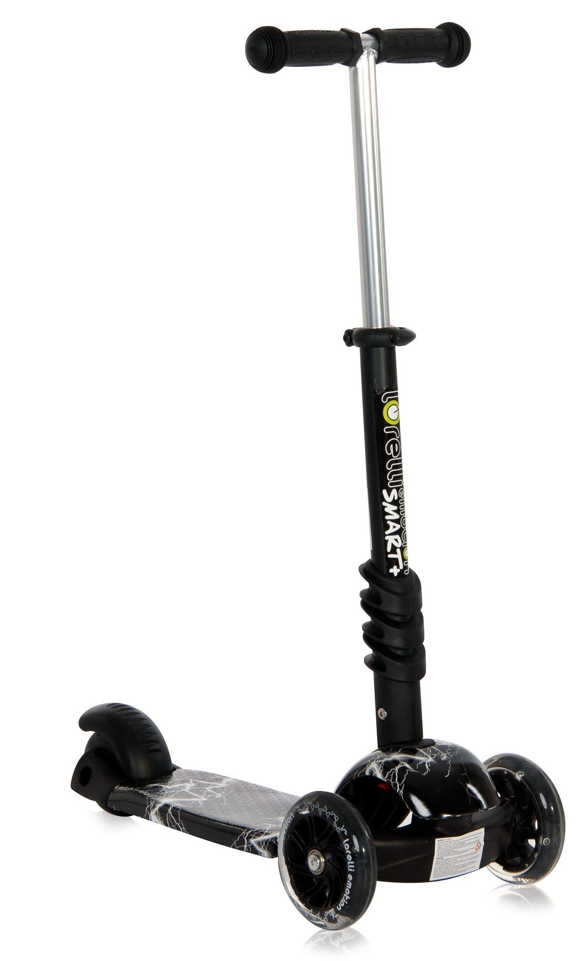 Patinete Infantil Con Asiento Y Respaldo Smart Plus Black Flash_4