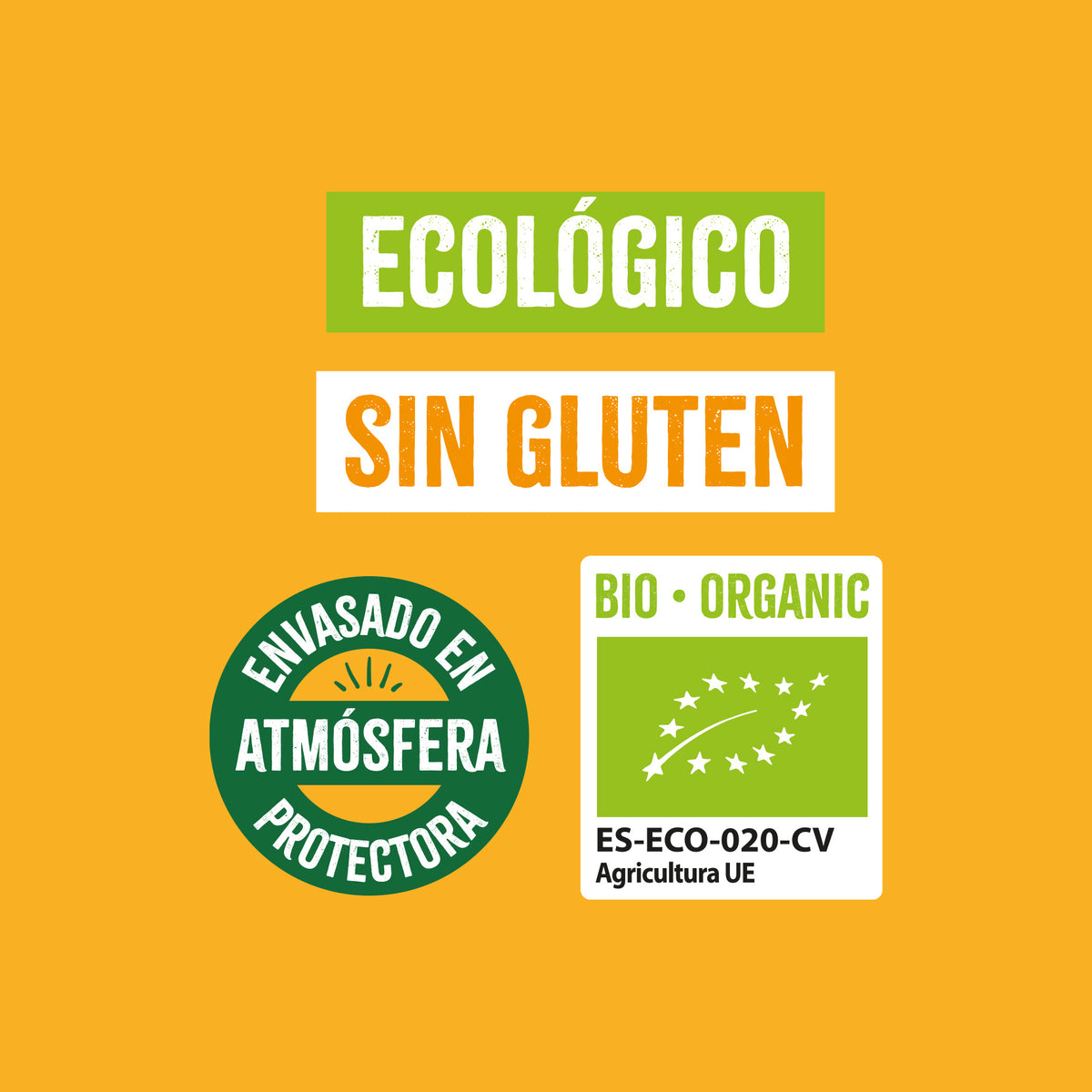 Pack 2x Copos de Avena Finos Sin Gluten Bio NaturGreen 1Kg