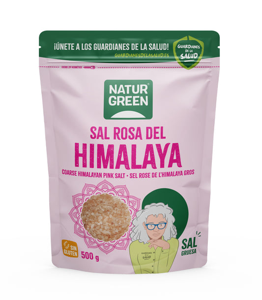 Sal rosa del Himalaya gruesa Naturgreen 500 g