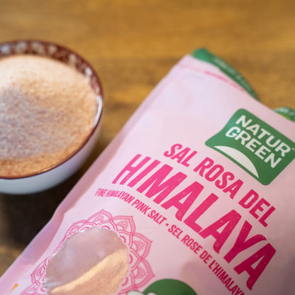 Sal rosa del Himalaya fina Naturgreen 1 kg