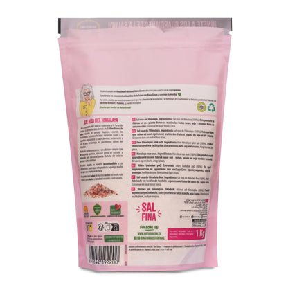 Sal rosa del Himalaya fina Naturgreen 1 kg