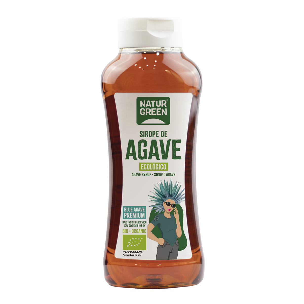 Sirope de Ágave Premium Naturgreen 900 ml