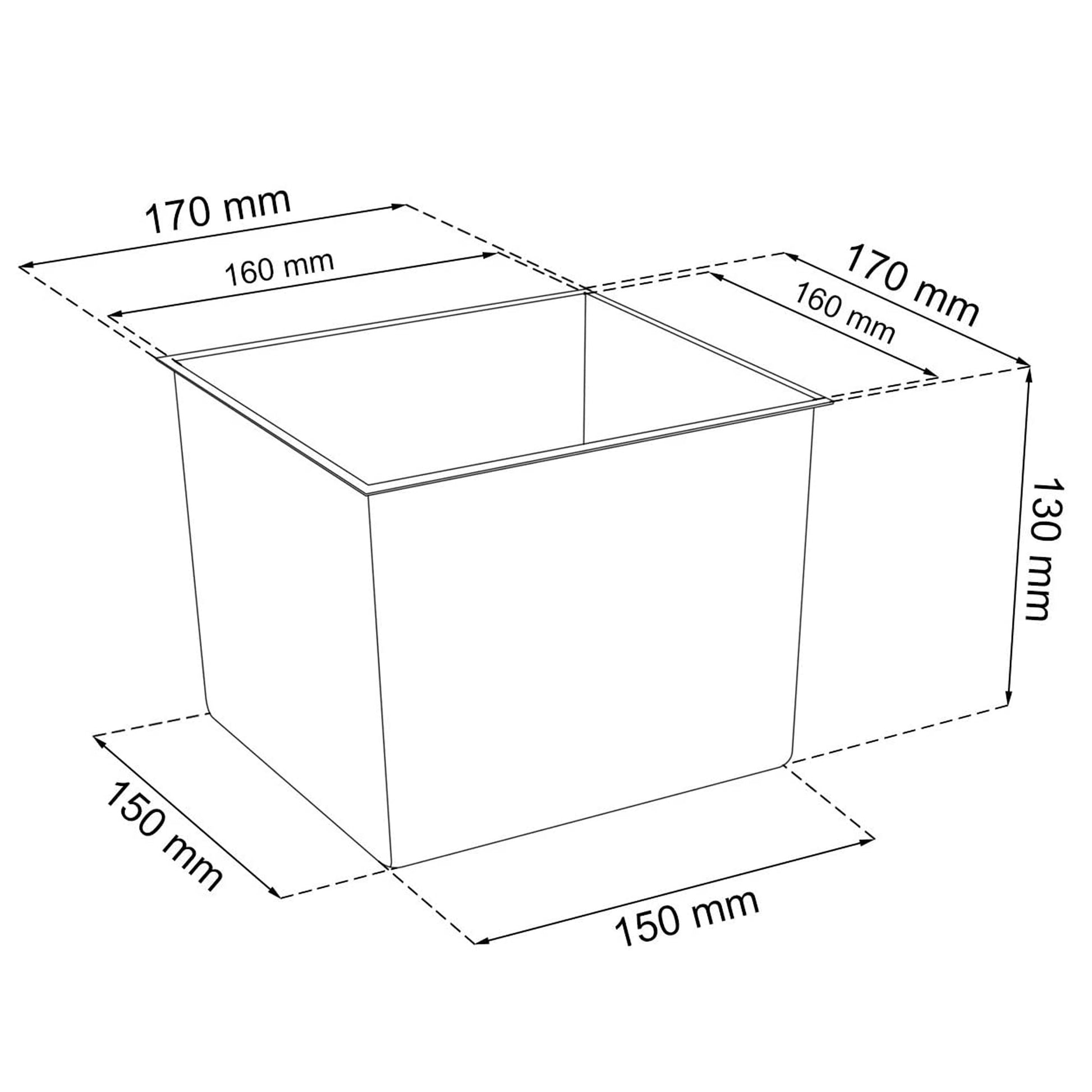 Maceta Rato De 7,2 Litros Con Inserto 17 X 17 X 32,4 Cm En Color Blanco_3