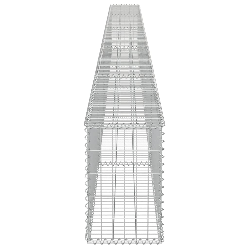 Muro De Gaviones Cubiertas Acero Galvanizado 600x30x50 Cm / Vetonek_4