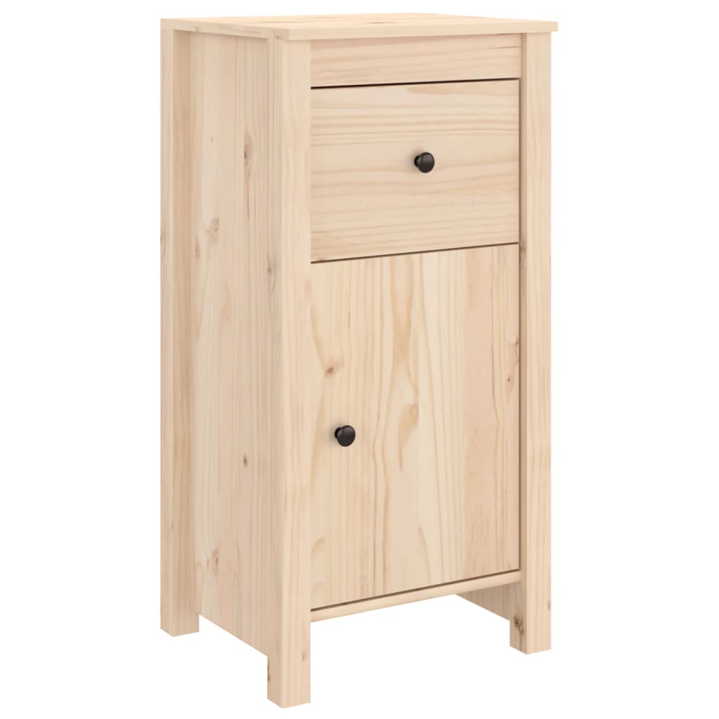 Aparador De Madera Maciza De Pino 40x35x80 Cm / Vetonek_1