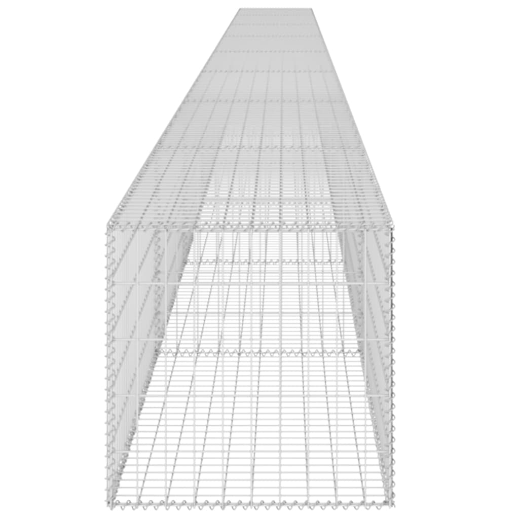 Muro De Gaviones Con Cubiertas Acero Galvanizado 900x50x50 Cm / Vetonek_4