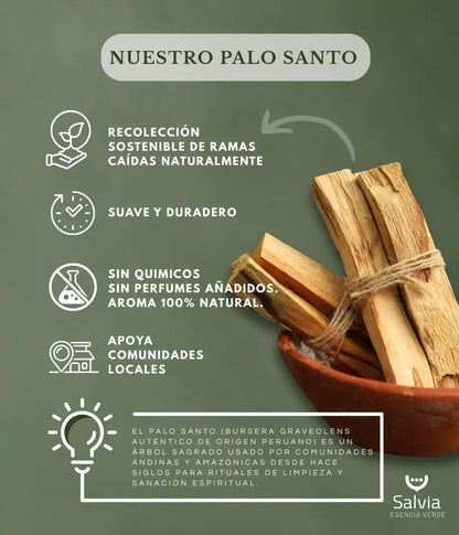 Palo Santo - Madera Sagrada | Frisafran 50g_4