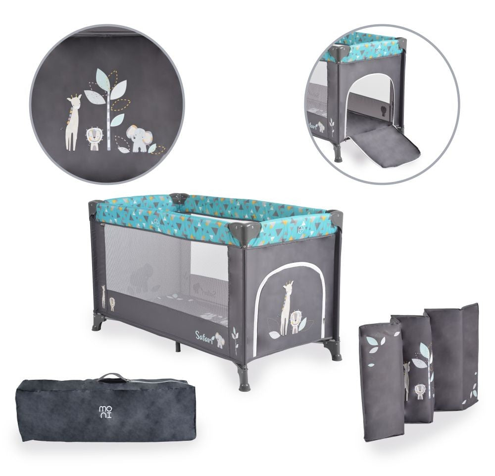 Cuna De Viaje Safari Turquoise_0