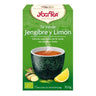 Yogi Tea BIO Té verde Sencha, jengibre y limón, 17 bolsitas