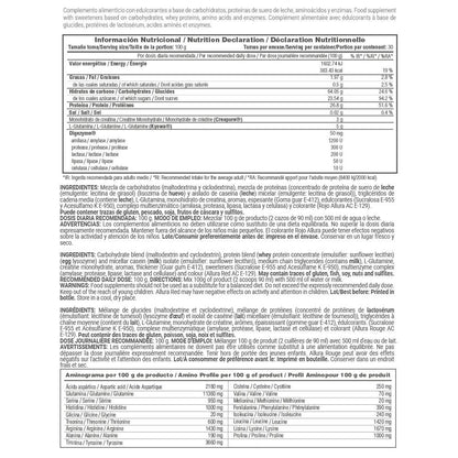 Gainer Mass Formula - 3 Kg - Fresa - Aumenta La Masa Muscular - Masmusculo_4