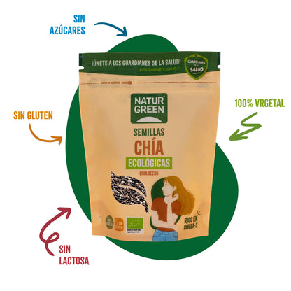 Semillas de Chia Bio NaturGreen 200 g