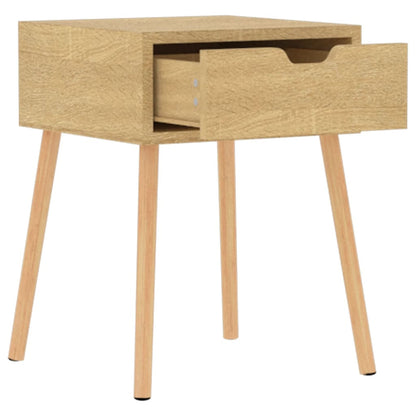 Mesitas Noche 2 Uds Madera Ingeniería Roble Sonoma 40x40x56 Cm_4