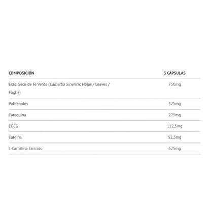 L-carnitine & Green Tea 475 Mg 100 Caps_1