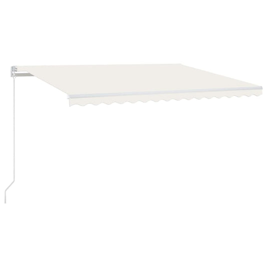 Toldo Manual Retráctil Color Crema 400x300 Cm_0