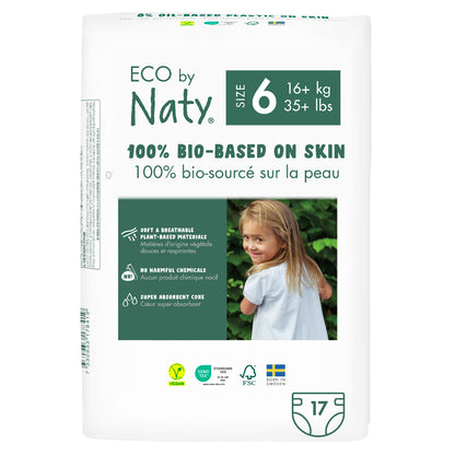 Pañal Nº 6 Naty 16+ kg, 17 ud
