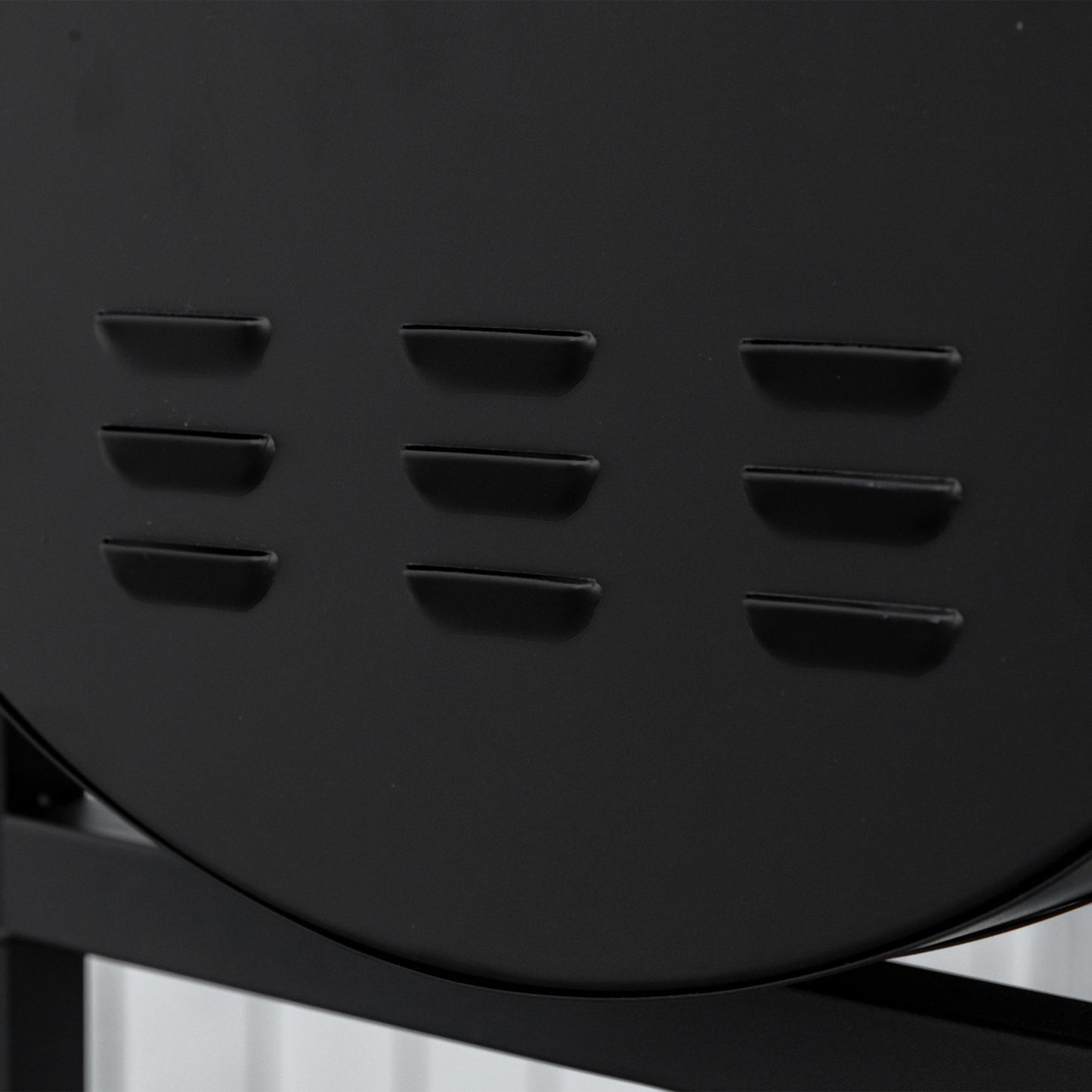 Outsunny Barbacoa De Carbón Con Parrilla Ajustable En Altura Ruedas 90x45x96 Cm_3
