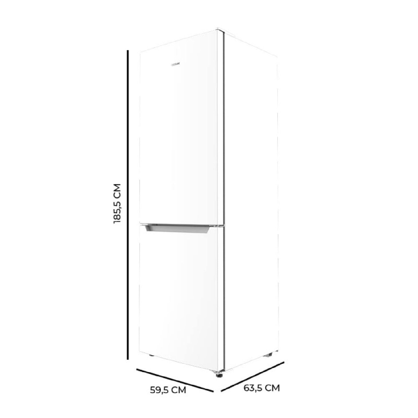 Cecotec Frigorífico Combi Bolero Coolmarket Combi 322 White E_1