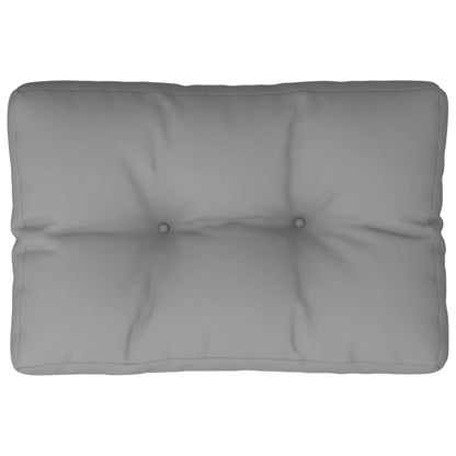 Vidaxl Cojín Para Sofá De Palets Tela Gris 60x40x12 Cm_3