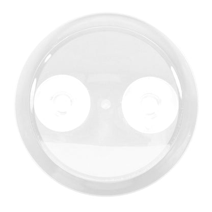 Espejo De Aumento X3 Msv De Metal Con Ventosa Ø15 Cm En Color Gris_1