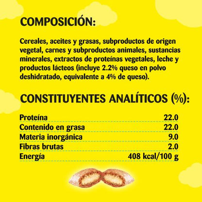 Catisfactions Premios con queso para gatos 60 g