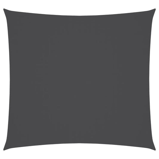 Toldo De Vela Cuadrado Tela Oxford Gris Antracita 7x7 M_0