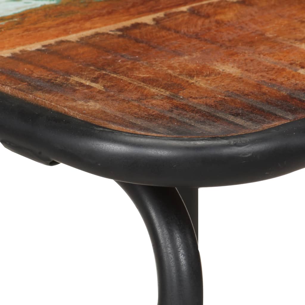 Taburetes De Cocina 4 Unidades Madera Maciza Reciclada_3