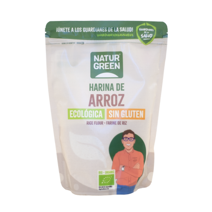 Harina de Arroz Sin Gluten NaturGreen 500g