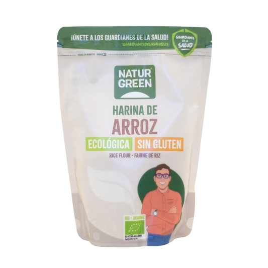 Harina de Arroz Sin Gluten NaturGreen 500g
