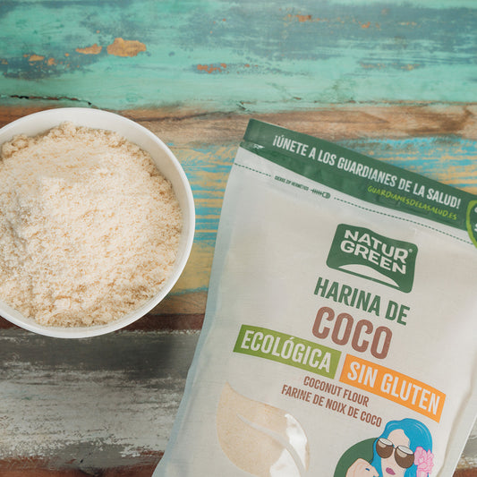 Harina de Coco Bio Sin gluten NaturGreen 500 g
