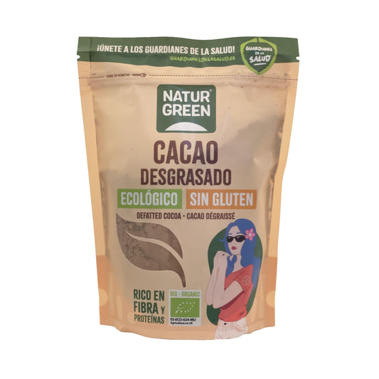 Cacao desgrasado Bio Naturgreen 225 g