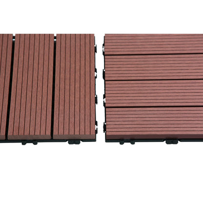 Pack 11 Baldosas de composite Durafloor 30×30 Dioco Teka 1m2
