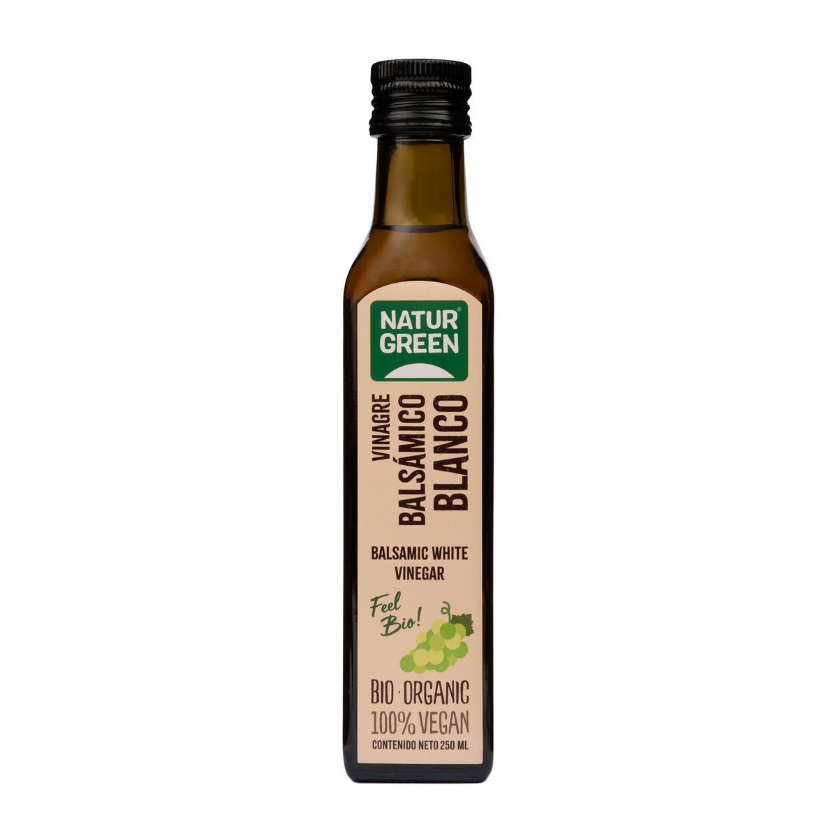 Vinagre Balsámico Blanco Bio NaturGreen 250 ml