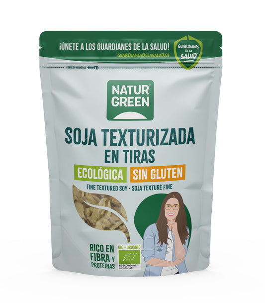 Soja Texturizada en Tiras Bio NaturGreen115 g