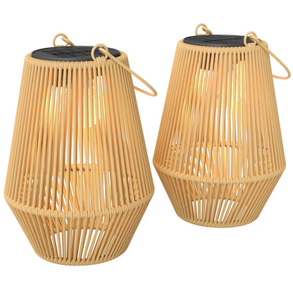 Outsunny Set De 2 Farolillos Solares Exterior_0