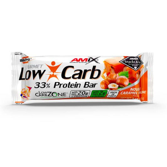 Low Carb Protein Bar 60 Gr 1 Ud Avellana - Caramelo_0