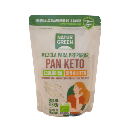Mezcla de harinas para Pan Keto sin gluten NaturGreen 400 g
