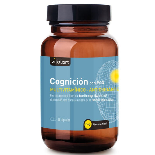 Cognicion con PQQ Vitalart 60 caps.