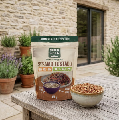 Semillas de Sésamo tostado NaturGreen 125 g