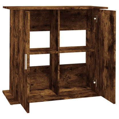 Vidaxl Soporte De Acuario Madera Ingeniería Roble Ahumado 81x36x73 Cm_5