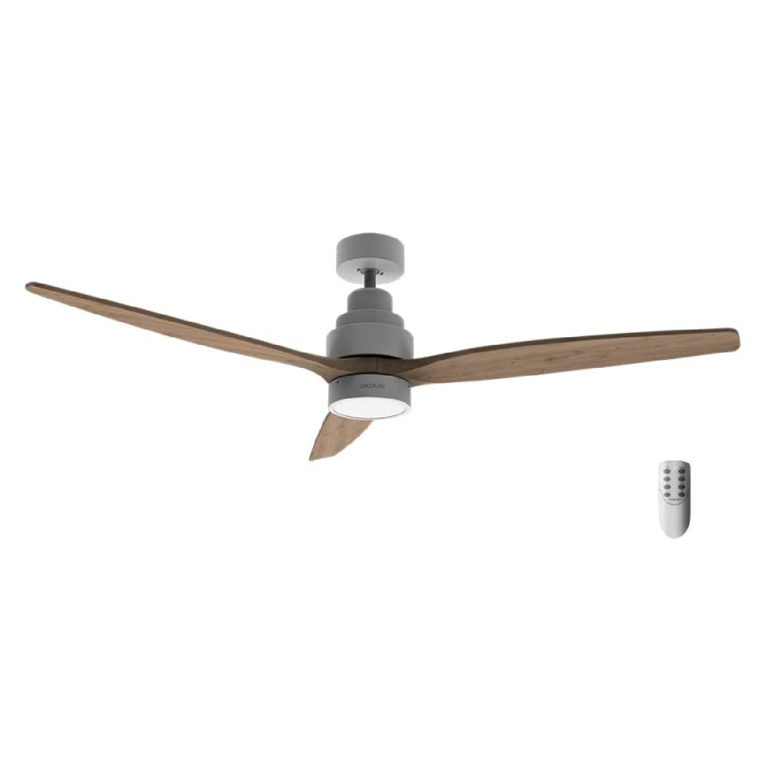 Cecotec Ventilador De Techo Con Luz Energysilence Aero 5275 Lightwood_0