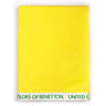 Toalla De Playa 90x160cm 380gsm Velour 100%algodon Amarillo Casa Benetton
