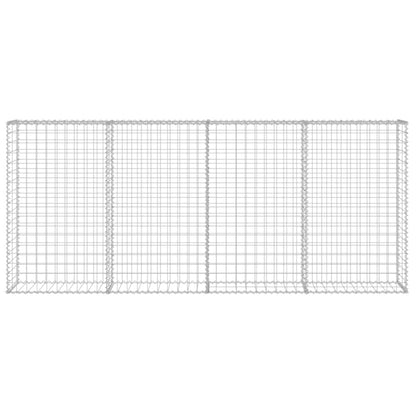 Muro De Gaviones Con Cubiertas Acero Galvanizado 200x20x85 Cm / Vetonek_1