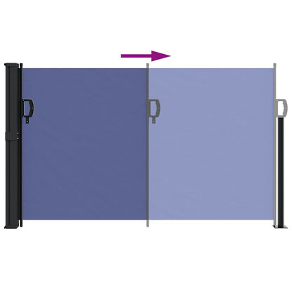 Vidaxl Toldo Lateral Retráctil Azul 117x300 Cm_4