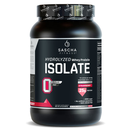 Proteína Whey Sabor Fresa - Sascha Fitness España