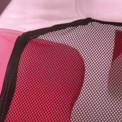 Aiyaplay Castillo Hinchable Para Niños Con Soplador Canasta De Baloncesto Rosa_4